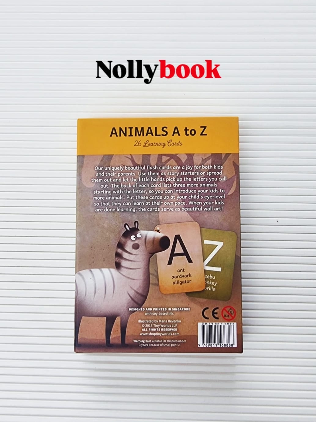 Tiny Worlds: Animals A to Z 26 Learning Cards