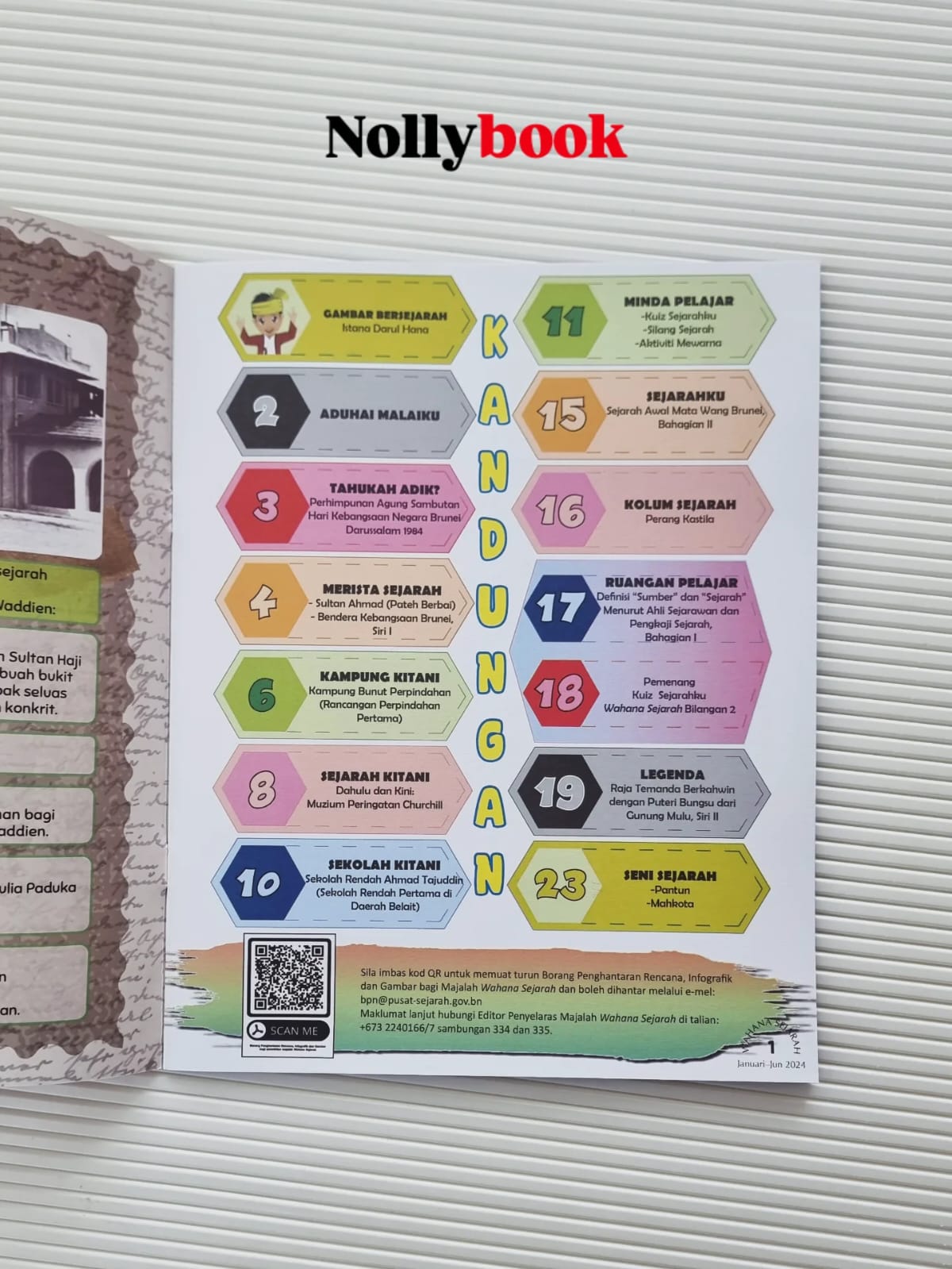 Wahana Sejarah: Pusat Sejarah Brunei Januari–Jun 2024