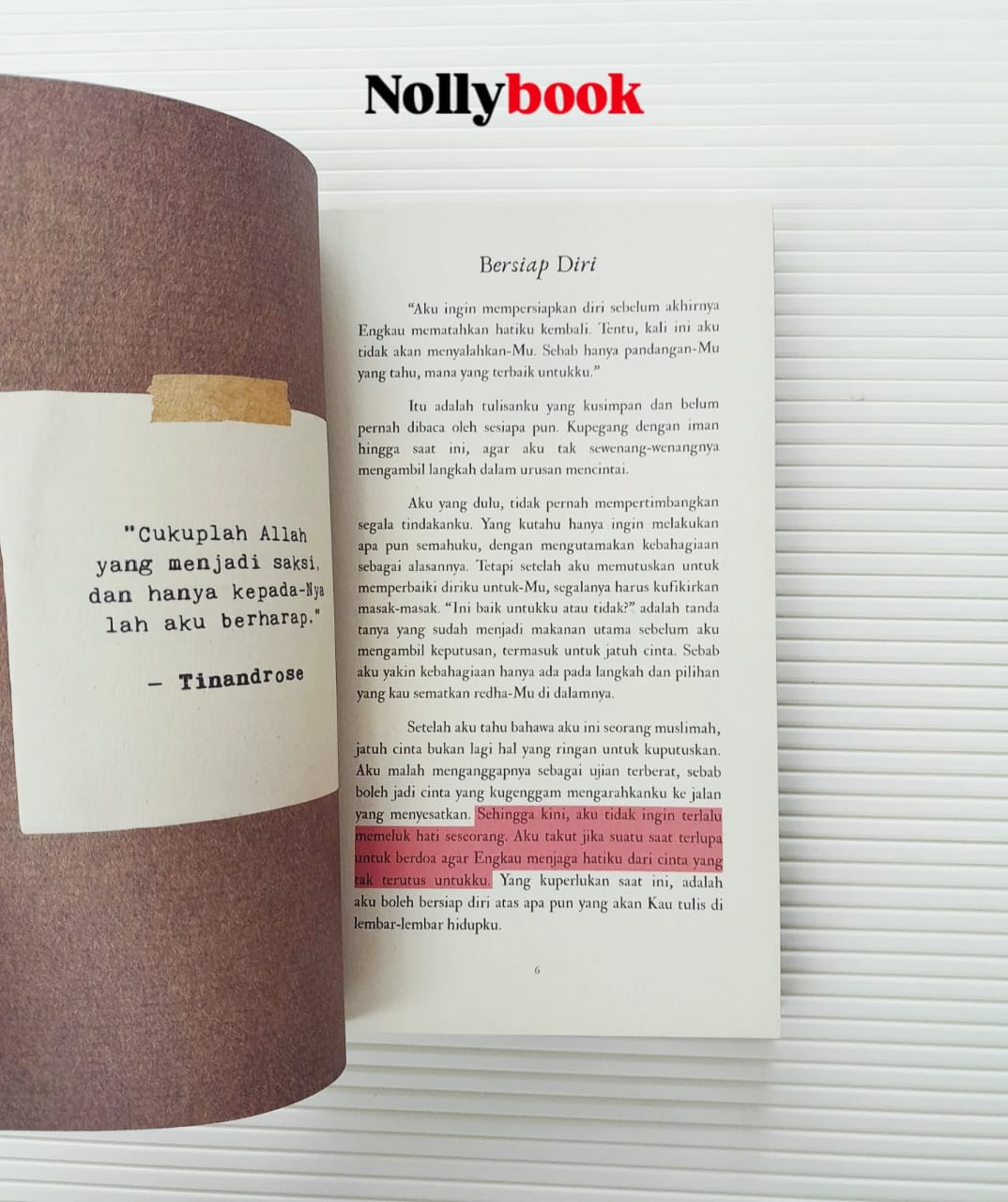 Untuk Nama Yang Tak Berani Kusebut Dalam Doa by Tinandrose