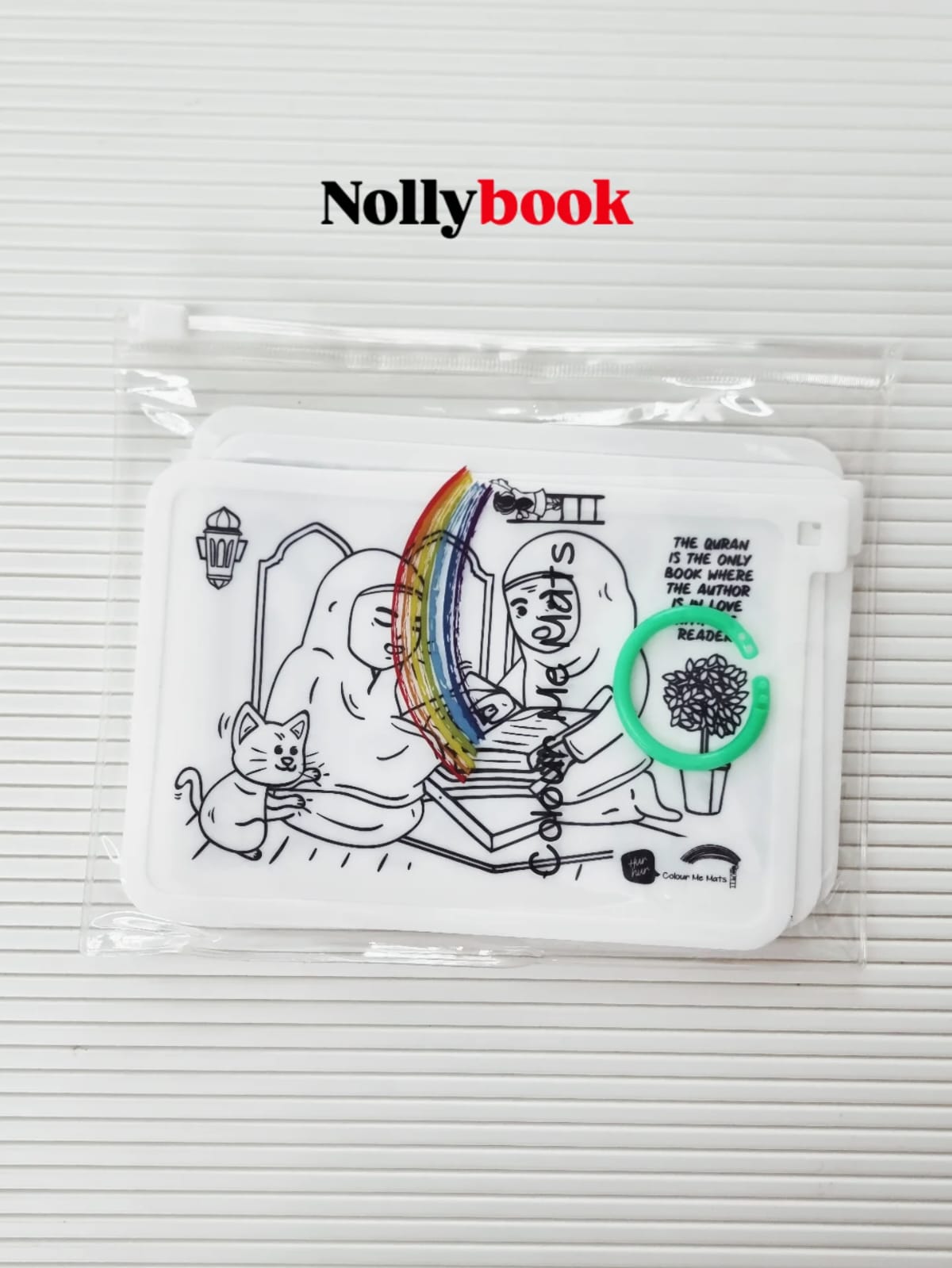 Colour Me Mats: Reusable Silicone Colouring Mats (Set of 4)