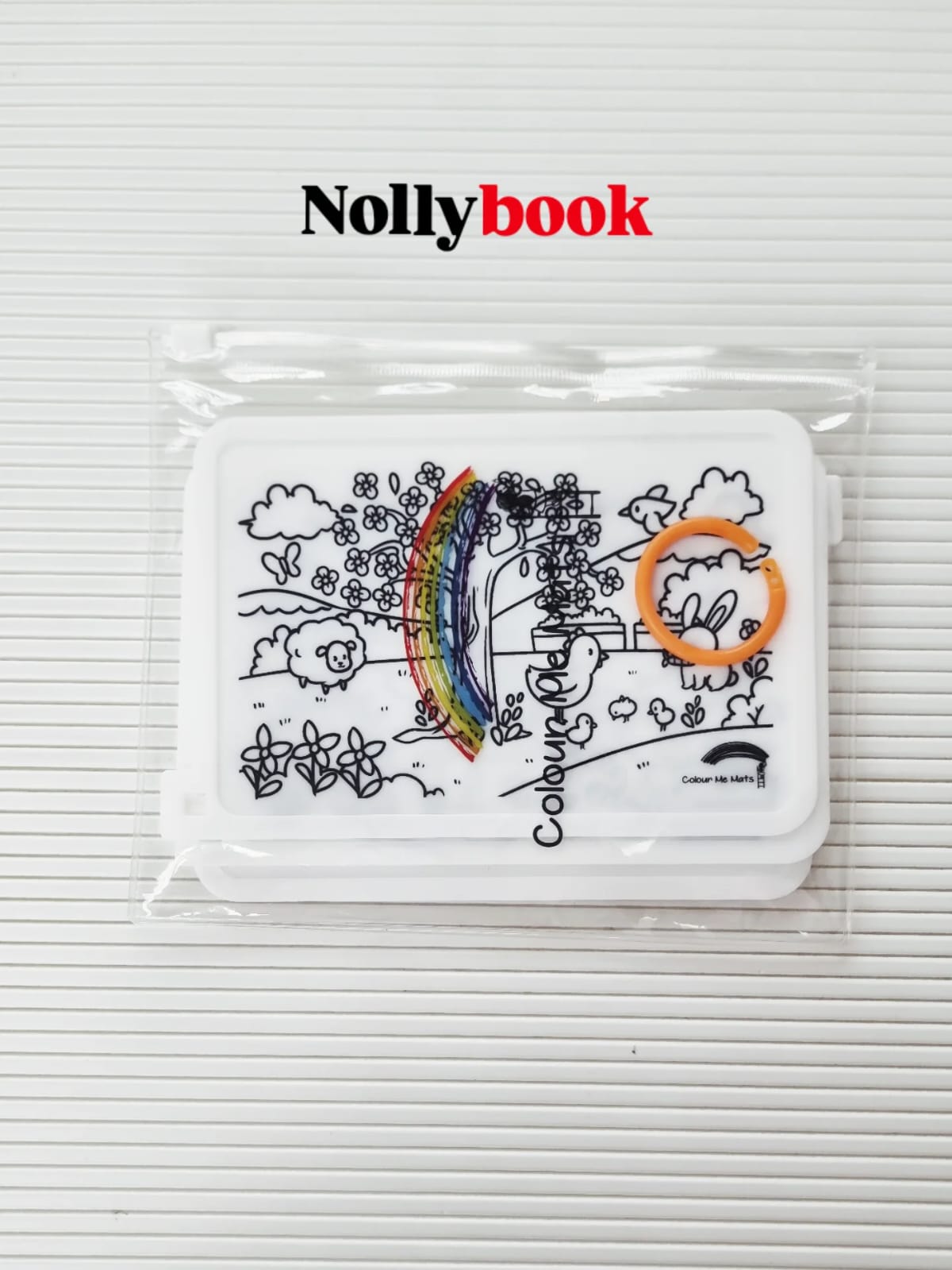 Colour Me Mats: Reusable Silicone Colouring Mats (Set of 4)