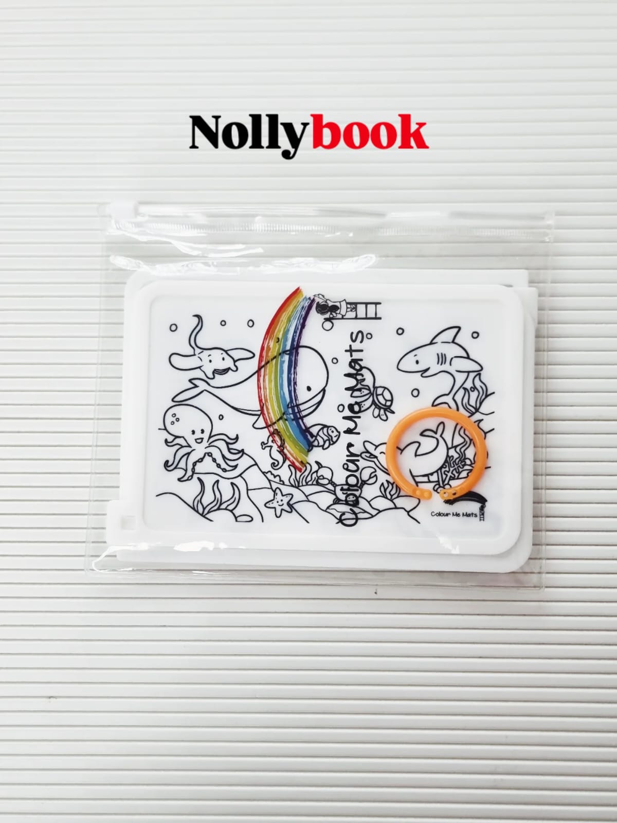 Colour Me Mats: Reusable Silicone Colouring Mats (Set of 4)