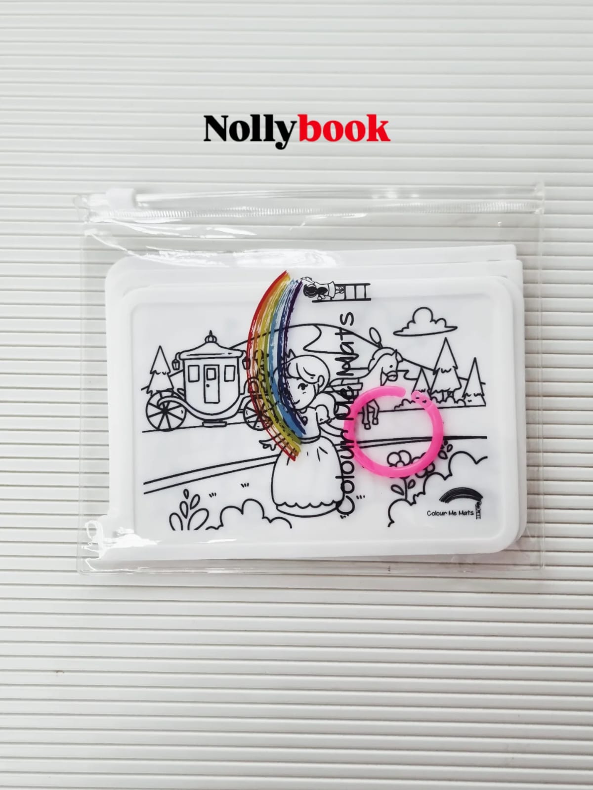 Colour Me Mats: Reusable Silicone Colouring Mats (Set of 4)