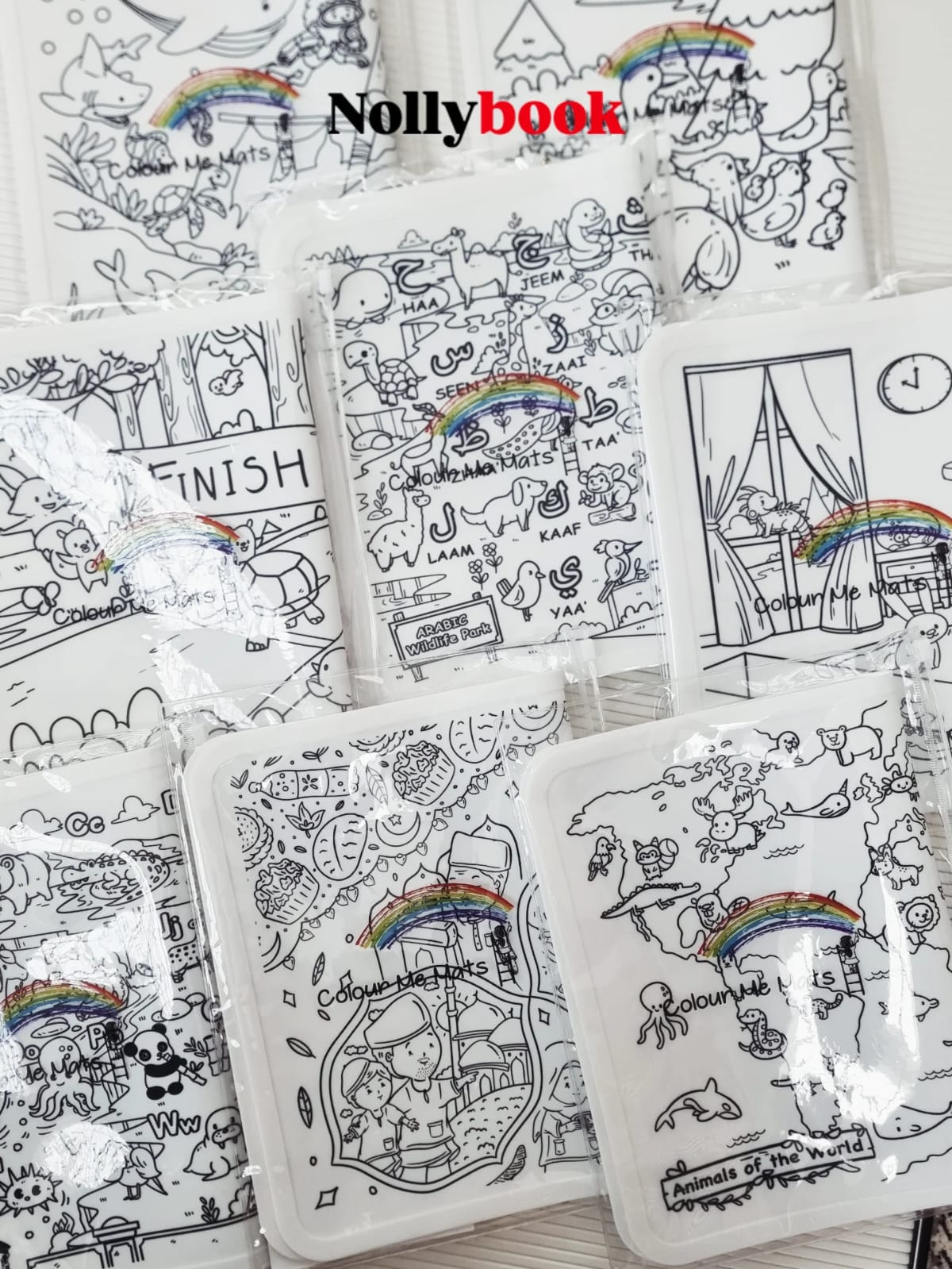 Colour Me Mat: Reusable Silicone Colouring Mat