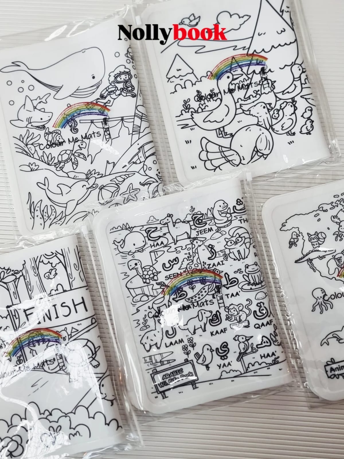 Colour Me Mat: Reusable Silicone Colouring Mat