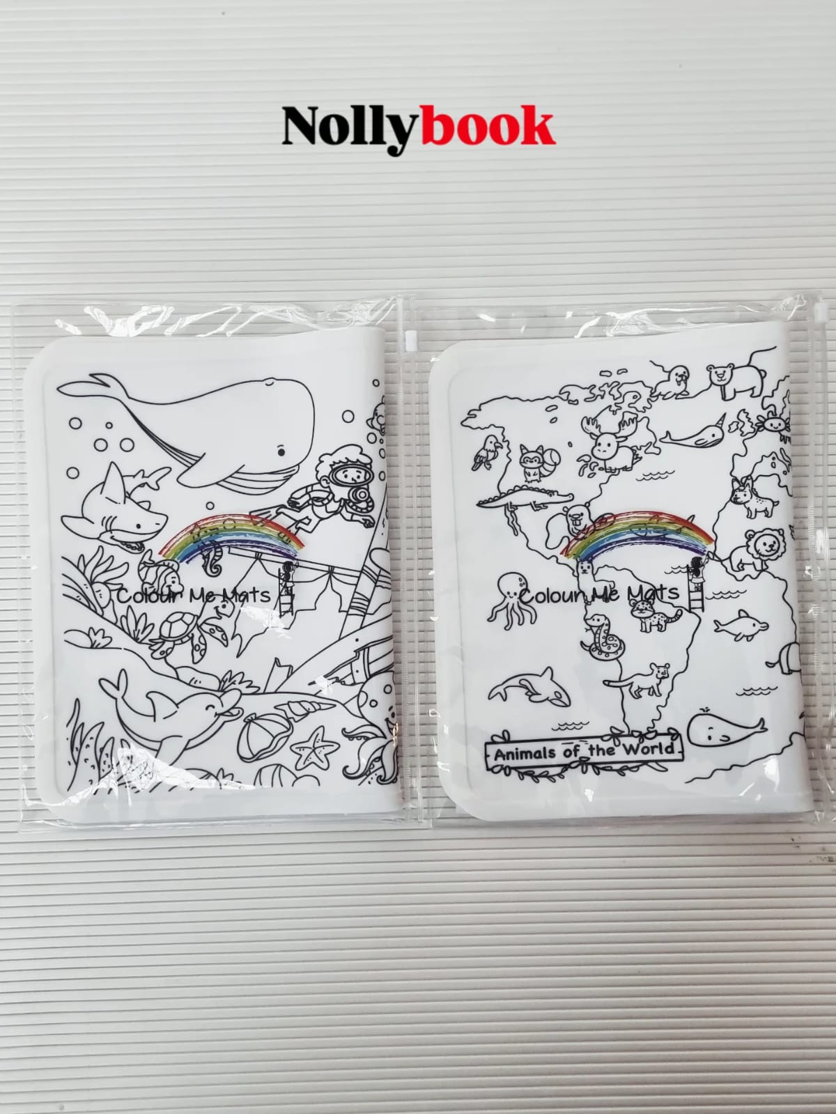 Colour Me Mat: Reusable Silicone Colouring Mat