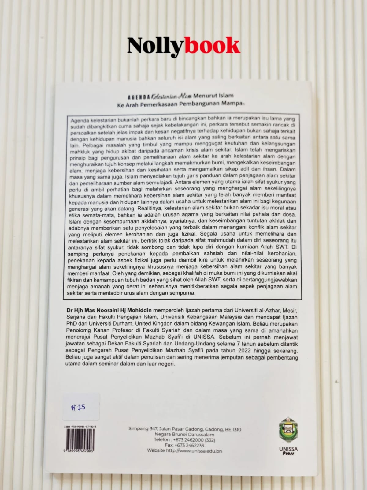 Agenda Kelestarian Alam Menurut Islam: Ke Arah Pemerkasaan Pembangunan Mampan