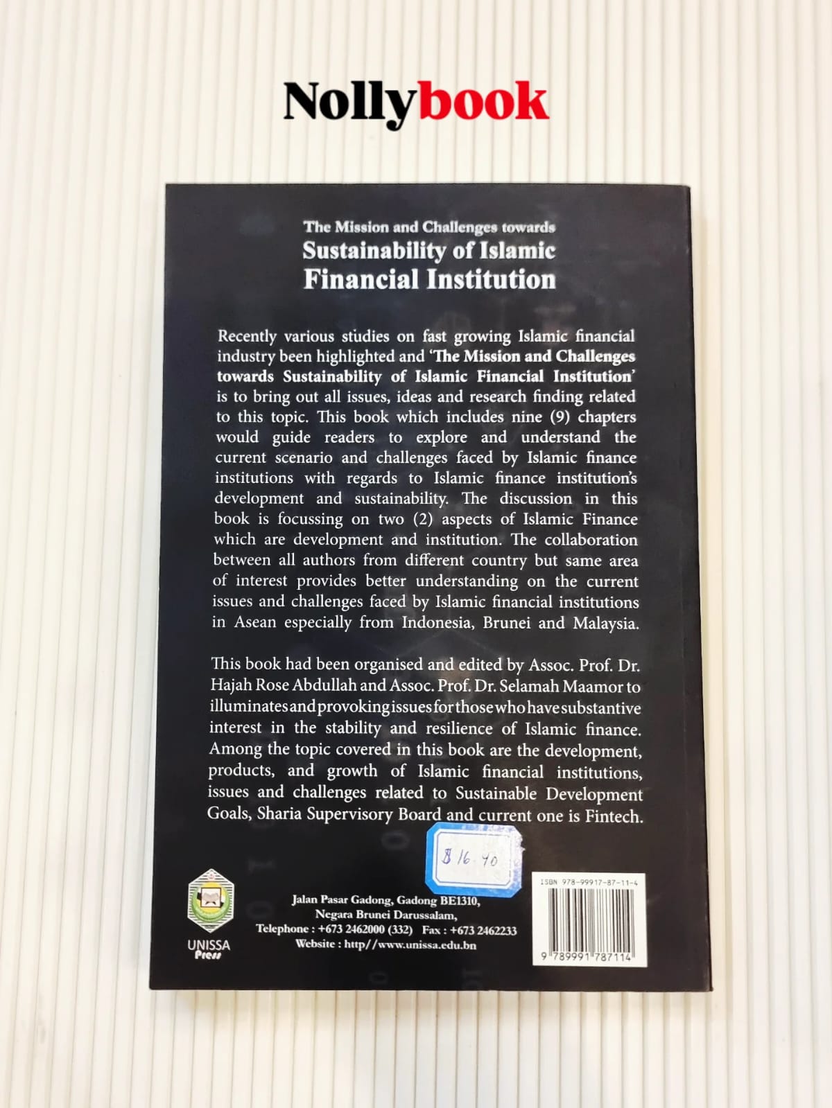 The Mission & Challenges towards Sustainability of Islamic Financial Institution