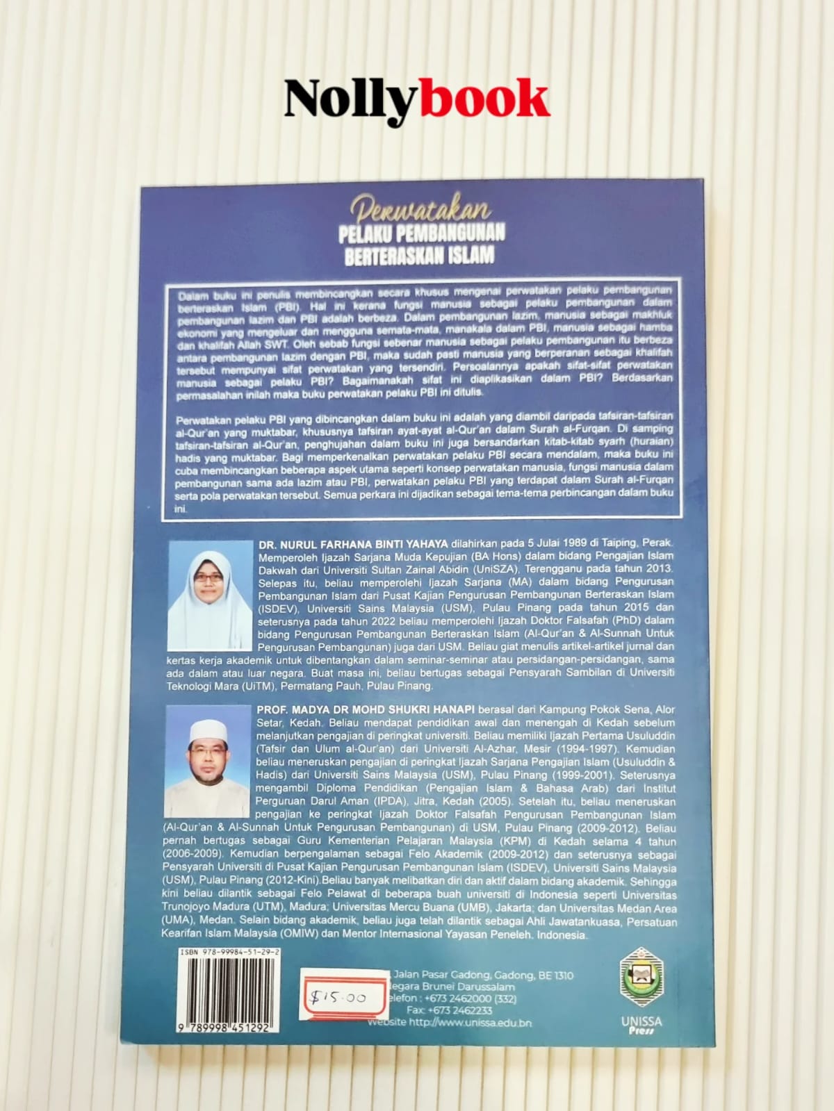 Perwatakan Pelaku Pembangunan Berteraskan Islam
