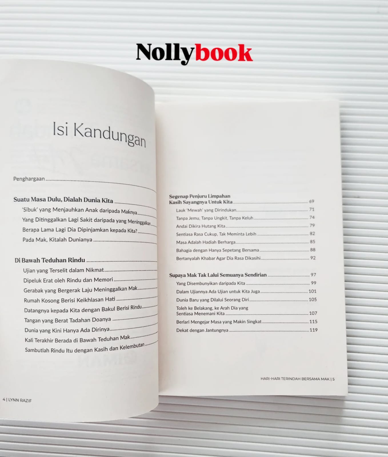 Hari-hari Terindah Bersama Mak by Lynn Razif