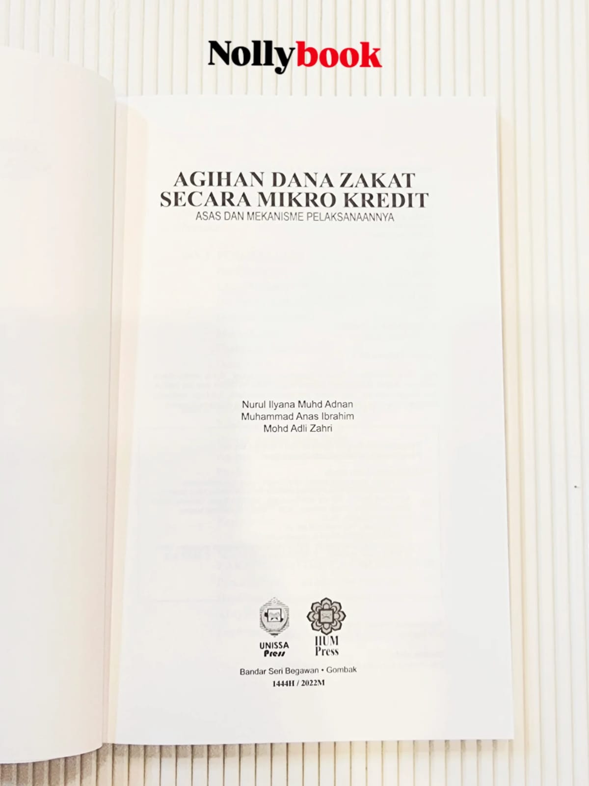 Agihan Dana Zakat Secara Mikro Kredit