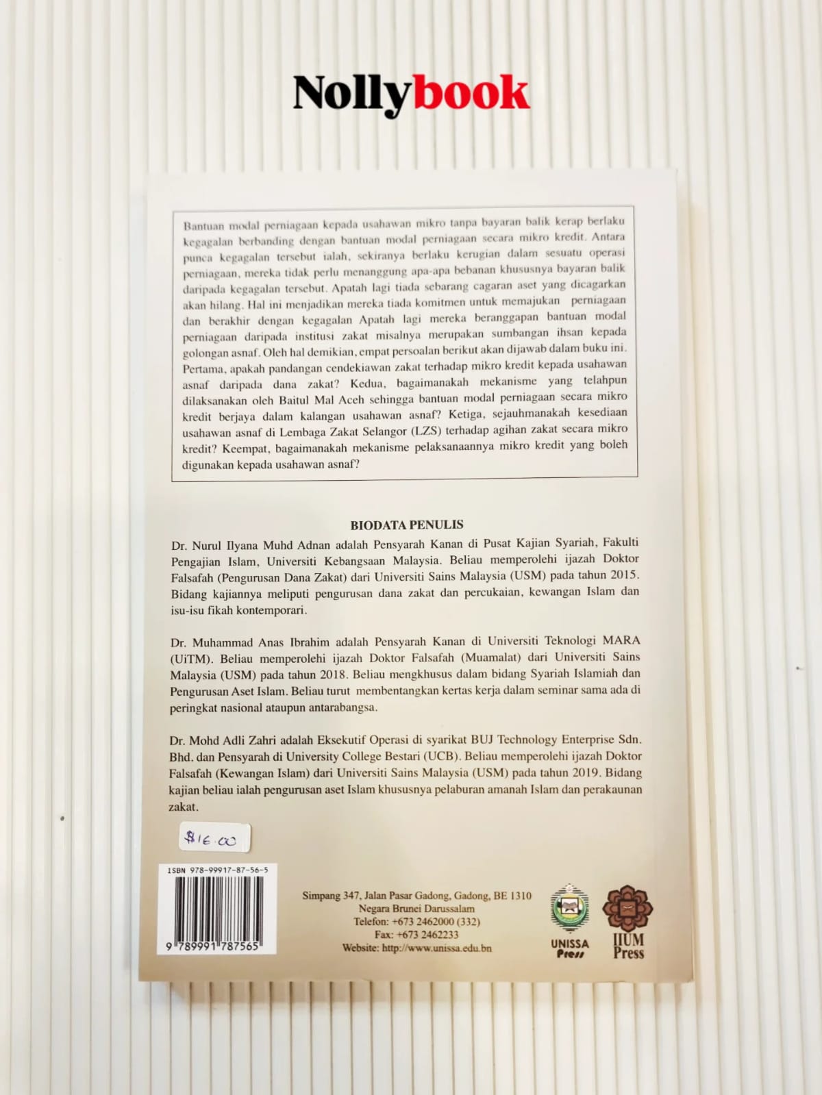 Agihan Dana Zakat Secara Mikro Kredit