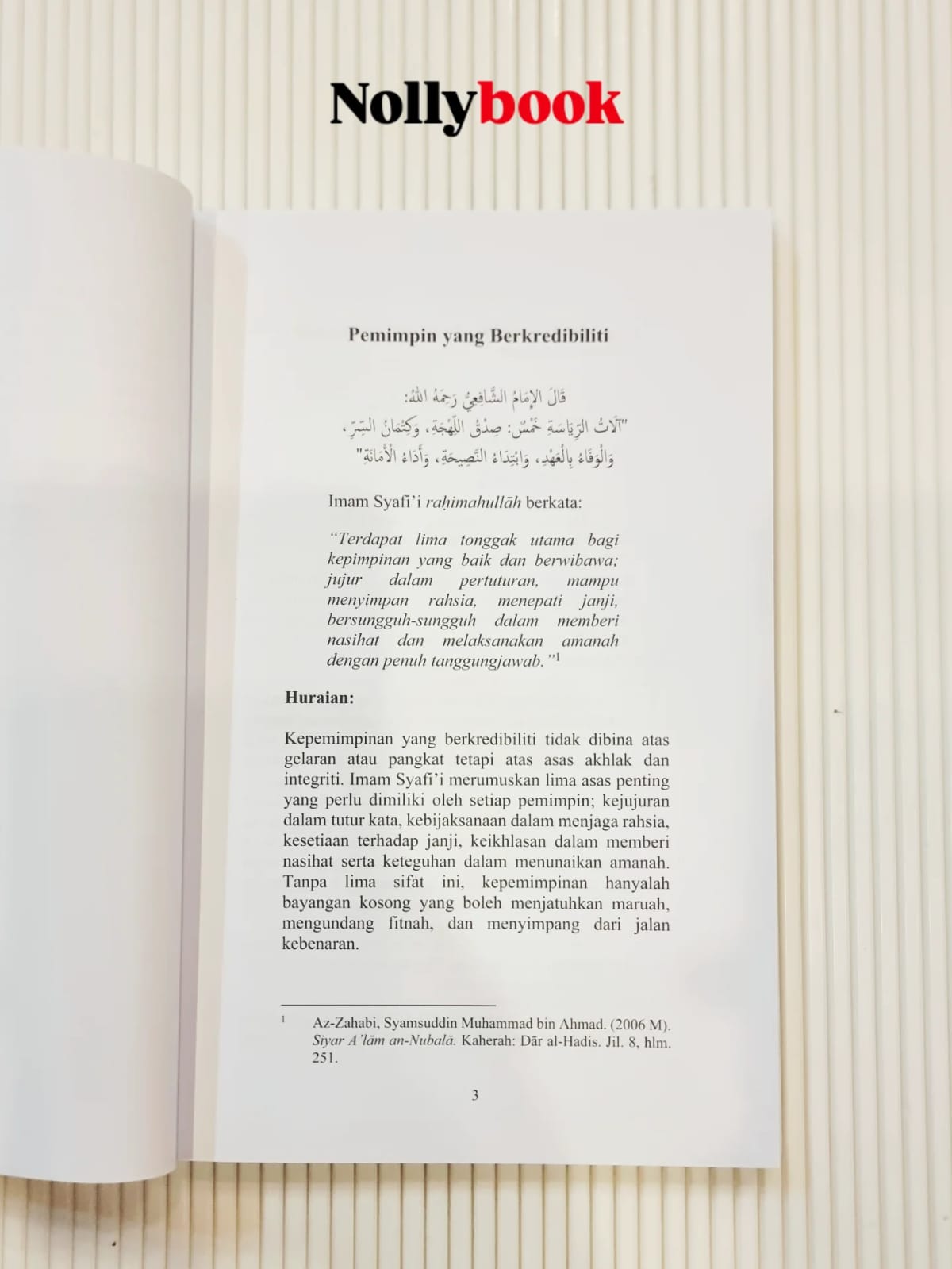 Membumikan Nasihat Imam Syafi'i (Jilid II)