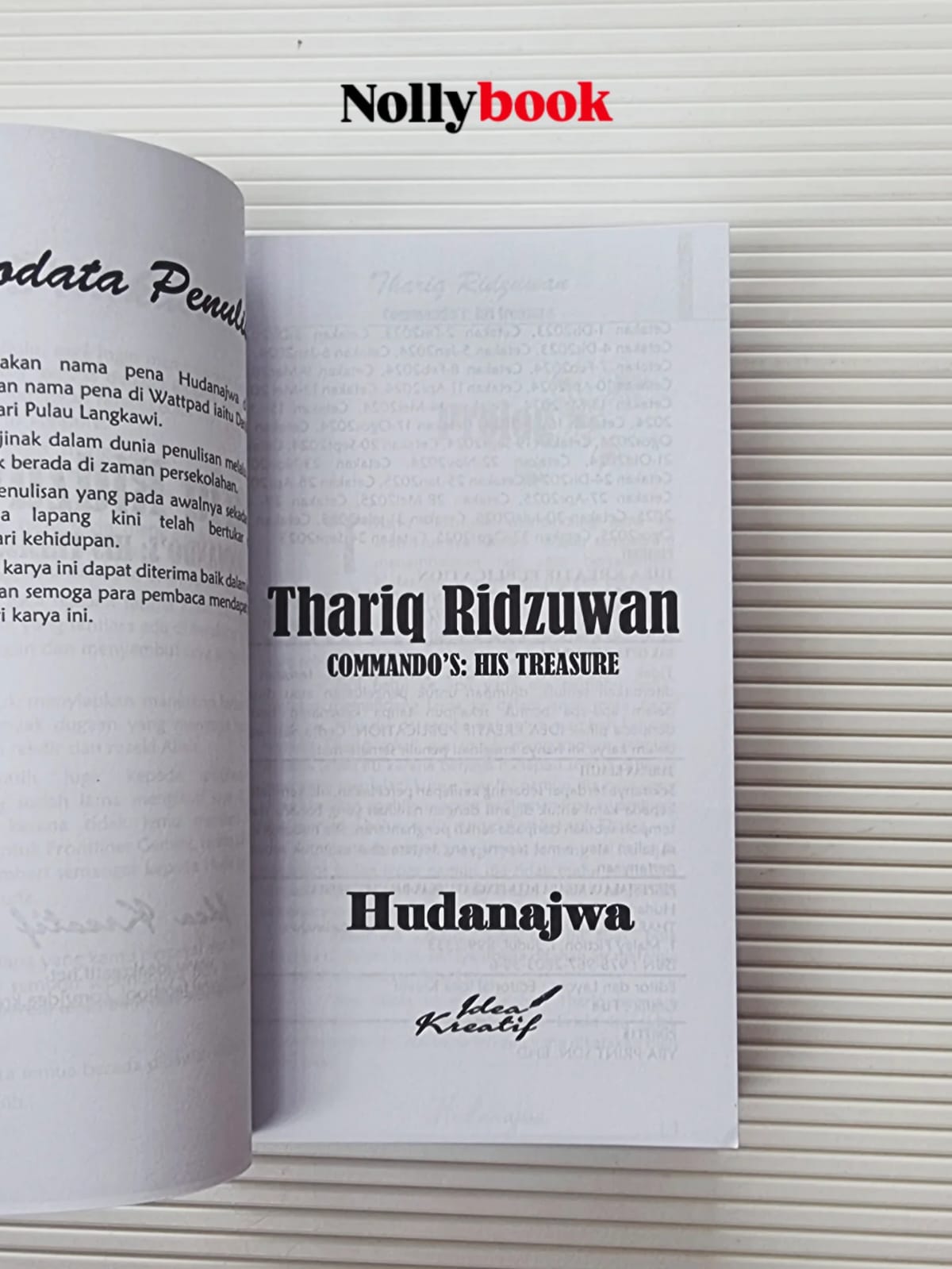 Thariq Ridzuwan Commando's: His Treasure by Hudanajwa