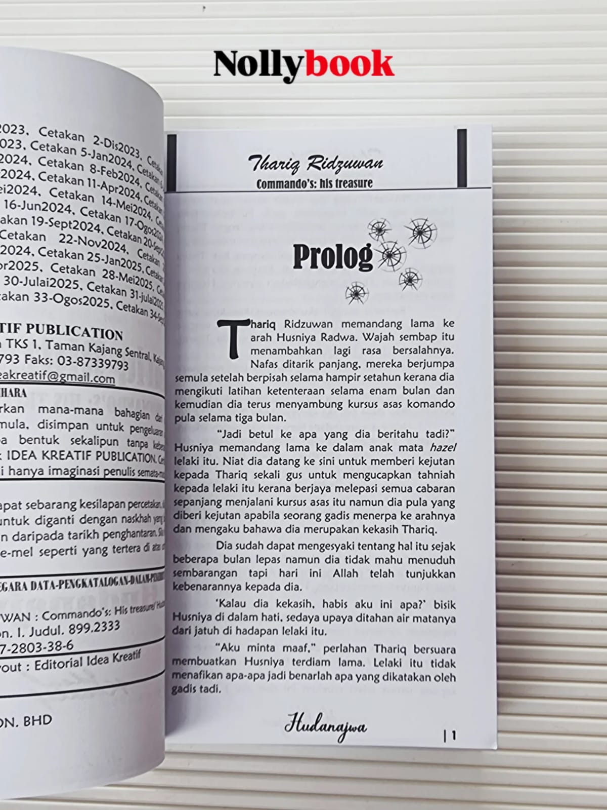 Thariq Ridzuwan Commando's: His Treasure by Hudanajwa