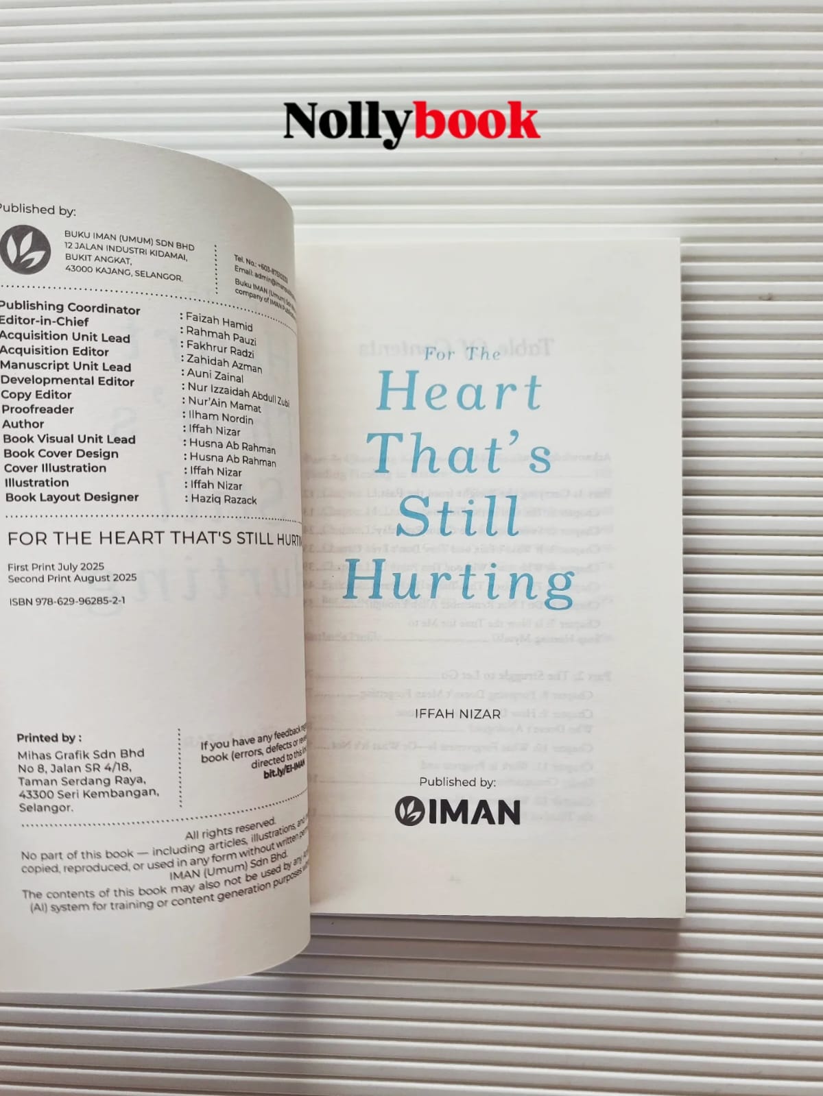 For The Heart That's Still Hurting by Iffah Nizar