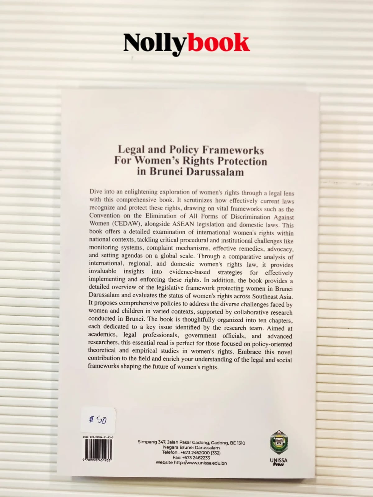 Legal & Policy Frameworks For Women's Rights Protection in Brunei Darussalam