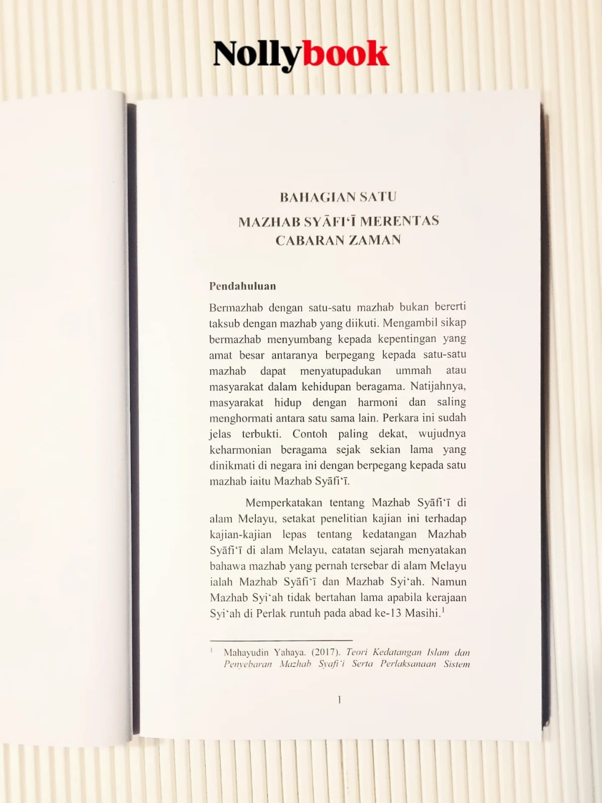 Mazhab Syafi'i Di Alam Melayu : "Penyerasian Pemikiran Maqasidi"