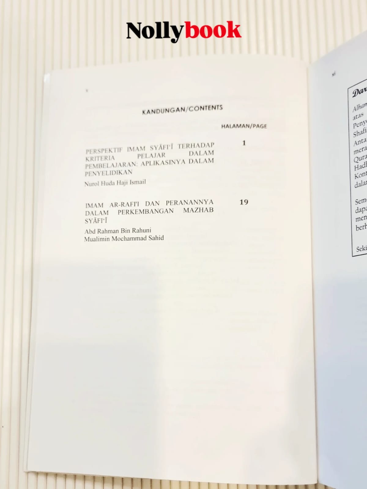 Jurnal Al-Shafi'i: International Journal of Islamic Contemporary Studies (Bil 9 Jan - June 2019)