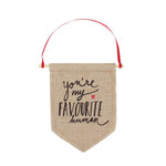 PAPERCHASE FLAG: MUM IN A MILLION / YOU'RE MY FAVOURITE