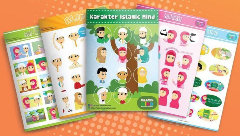 Islamic Mind Stickers for Activity Book Season 1 & 2