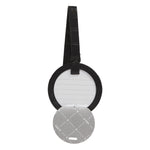 KIKKI.K CROC TEXTURED LUGGAGE TAG JET BLACK