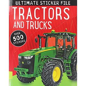 Tractors and Trucks Ultimate Sticker File (Over 500 Stickers)
