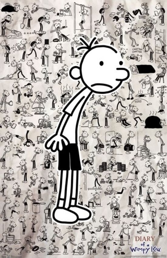 Wall Art Laminated Poster Print - Wimpy Kid