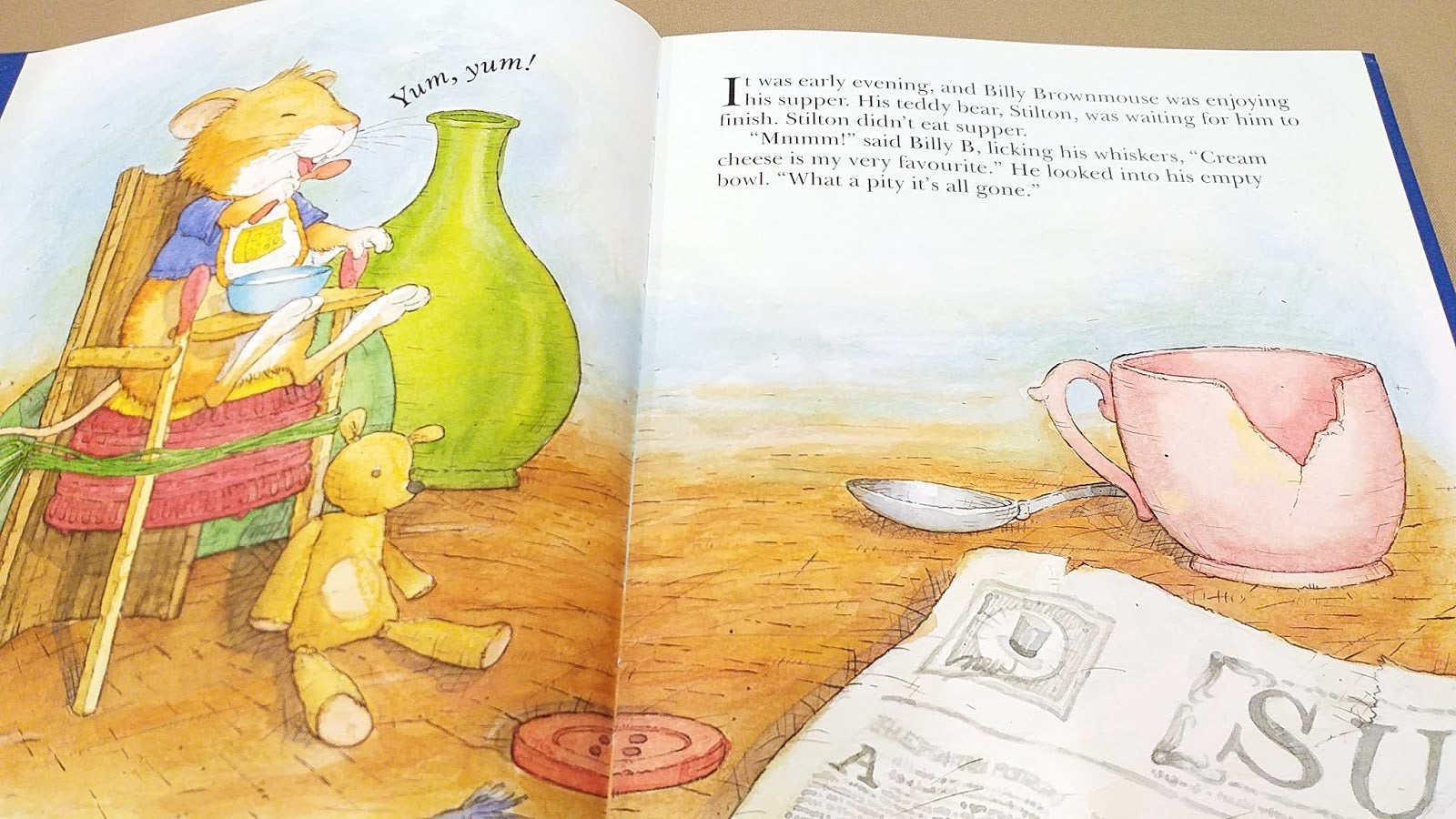 Billy Brownmouse Won't Go to Sleep! (An Award Book)
