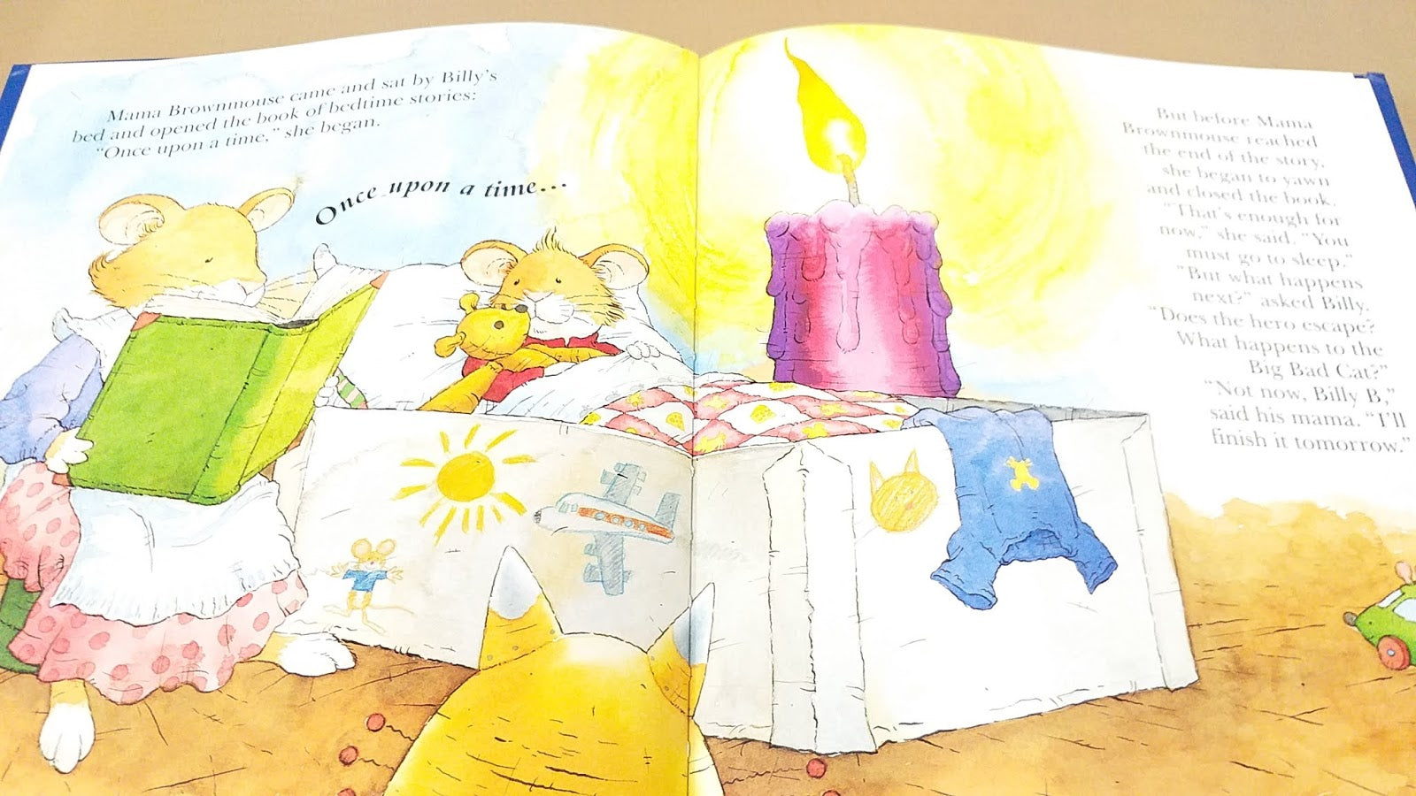 Billy Brownmouse Won't Go to Sleep! (An Award Book)