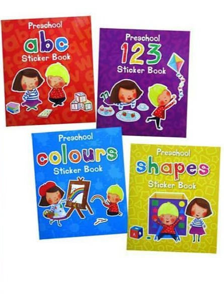 My First Preschool Learning Sticker and Activity Pack