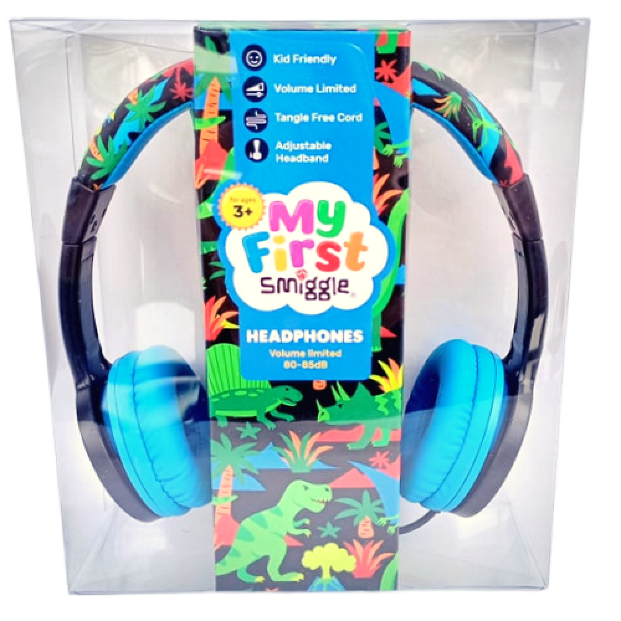 SMIGGLE LIL MATES JUNIOR HEADPHONES BLACK