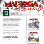 Malaysia Scenery Adult Colouring Book