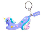 SMIGGLE: PURPLE UNICORN SHOE KEYRING