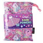 SMIGGLE RAIN PONCHO: UNICORN & SPACE