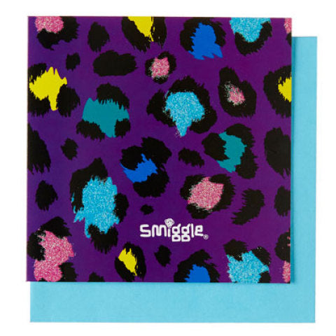 SMIGGLE GIFT CARD LEOPARD GLITTER