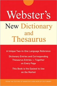 Webster's New Dictionary and Thesaurus