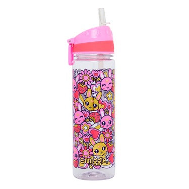 Smiggle Water Drink-Up Bottle with Flip Top Spout