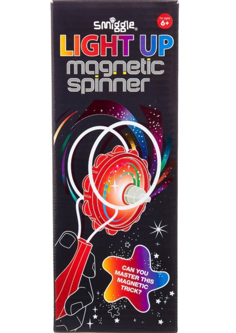 SMIGGLE LIGHT UP MAGNETIC SPINNER