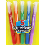 Grafix Gel Twister Crayons 5 Pack