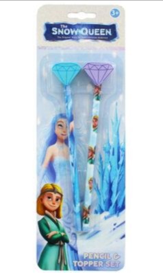 The Snow Queen Pencil and Topper Set