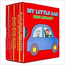 Mini Library Board Books for Toddlers, Children, Babies
