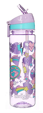 Smiggle Water Drink-Up Bottle with Flip Top Spout