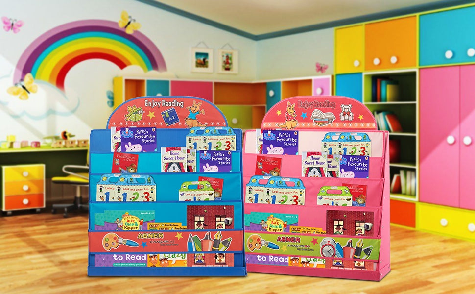 Kids Storage BookShelf & Classroom Book Organizer