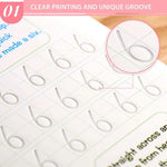 Reusable Practice Copybook for Preschool (Alphabet, Math, Drawing, Number)