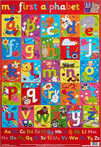 Learn the Alphabet: My First Alphabet Wall Chart
