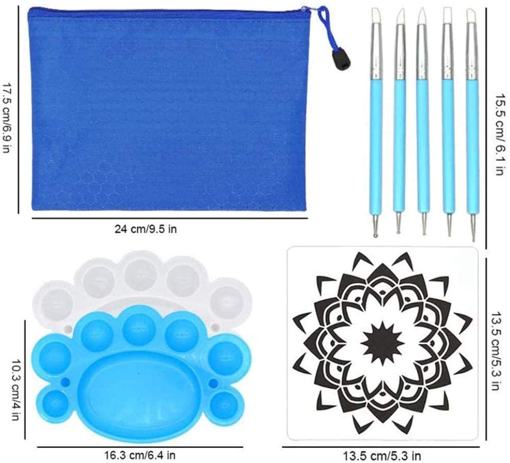 Mandala Dotting Tools Stencil Set of 35 PCS