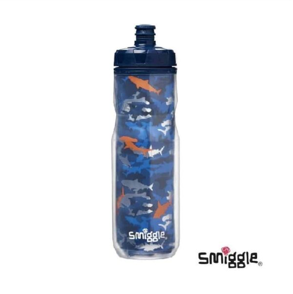 Authentic Smiggle On The Go Shark Water Bottle (660ml)