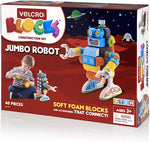Velcro Kids Construction Set Building Blocks Robot