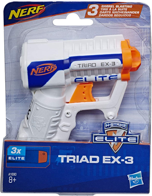 NERF N-Strike Elite Triad EX-3 Blaster Gun